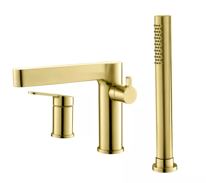 Смеситель на борт ванны BelBagno DELTA DEL-BVD3-BORO