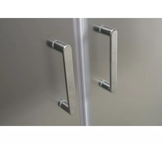 Душевая дверь BelBagno UNIQUE-BF-2-170/200-P-Cr, Цвет стекла: Матовое рифленое, Цвет профиля: Хром, Выбрать размер: 170, изображение 5