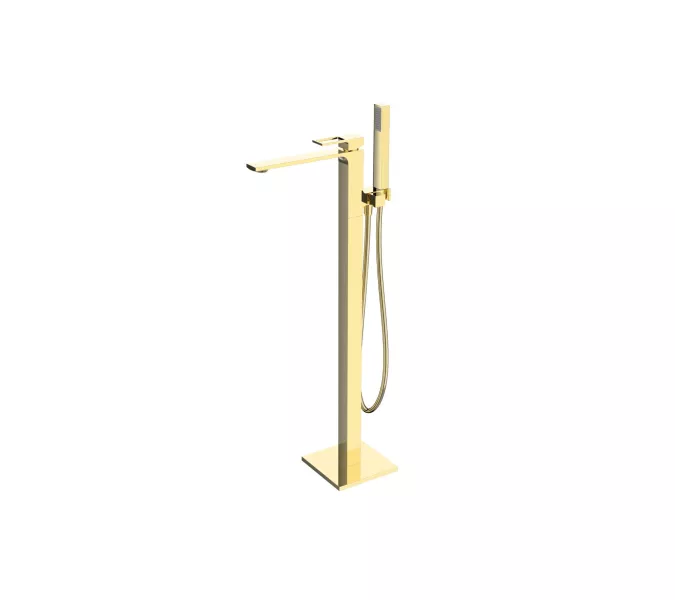 Напольный смеситель BelBagno LUCE LUC-FMT-ORO, Выбрать цвет: Золото