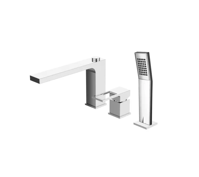 Смеситель на борт ванны BelBagno ROMANO ROM-BVD-CRM