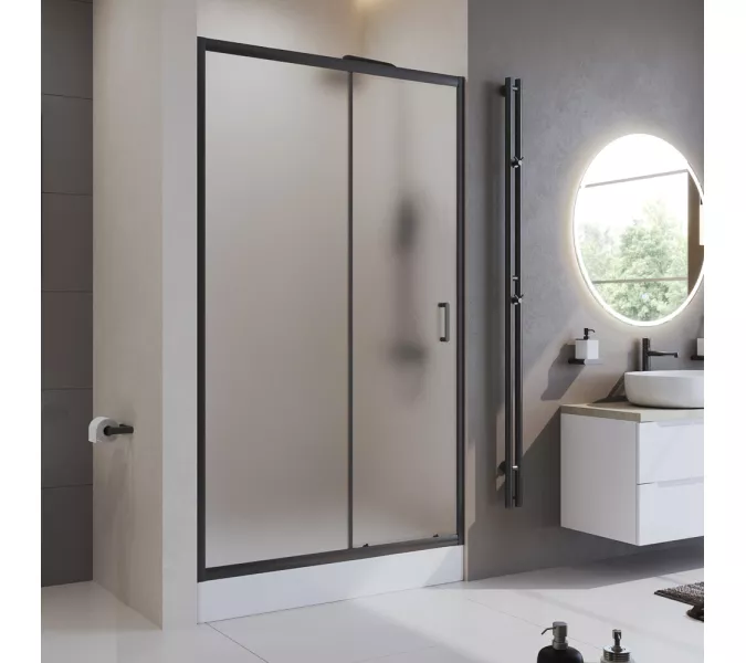 Душевая дверь BelBagno UNO-195-BF-1-120-P-NERO