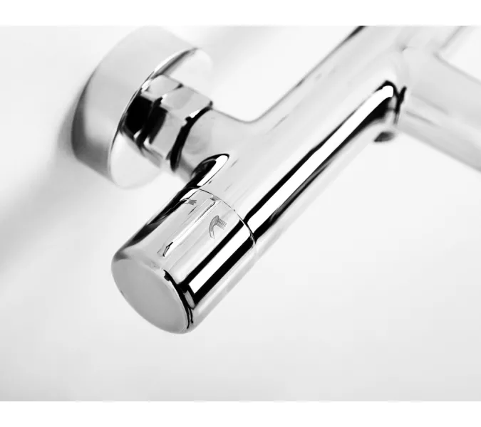 Смеситель для ванны и душа BelBagno UNO UNO-VASM-CRM, Выбрать цвет: Хром, изображение 4