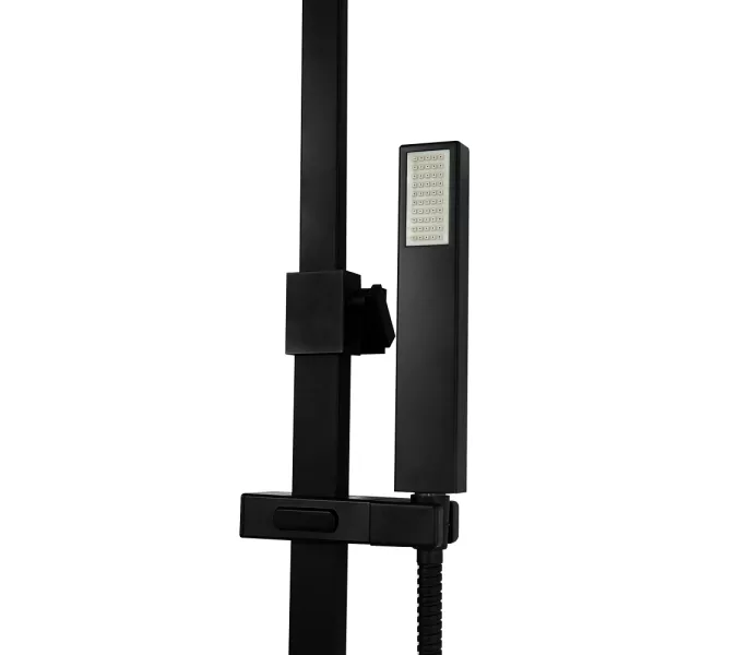 Душевая стойка BelBagno LUCELUC-VSCM-NERO, изображение 8