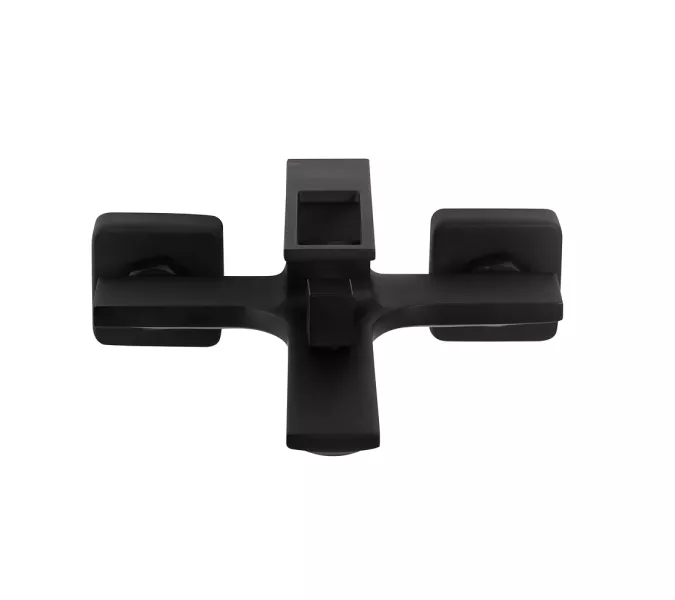 Смеситель для ванны и душа BelBagno LUCE LUC-VAS-NERO, Выбрать цвет: Чёрный, изображение 3