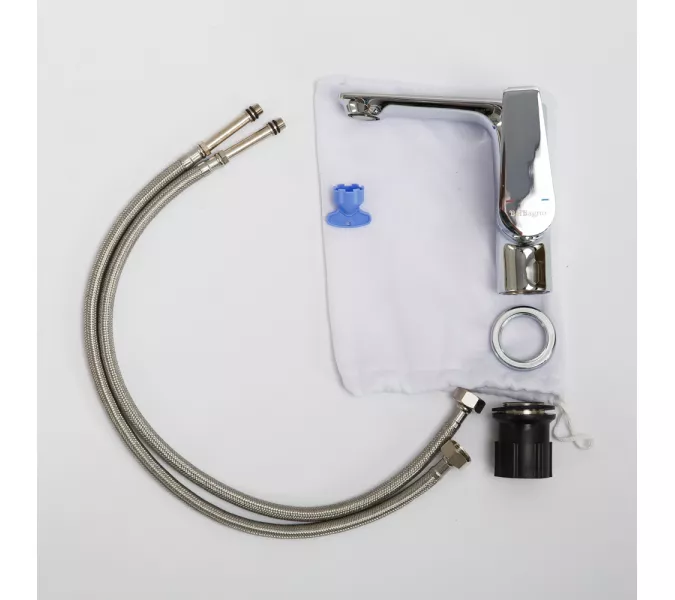 Смеситель для раковины BelBagno ANCONA  ANCONA-LVM-CRM, изображение 2