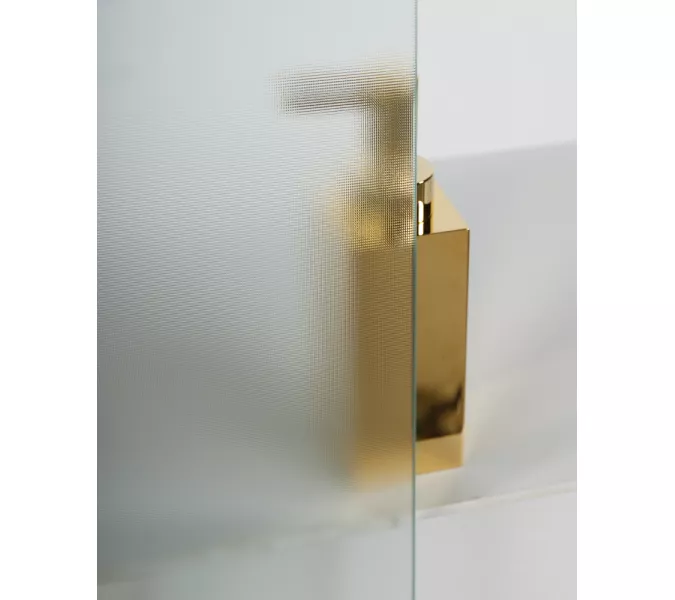 Душевая дверь BelBagno UNO-195-BF-2/P-Cr матовое рифленое, Цвет стекла: Матовое рифленое, Цвет профиля: Хром, Выбрать размер: 170, изображение 4