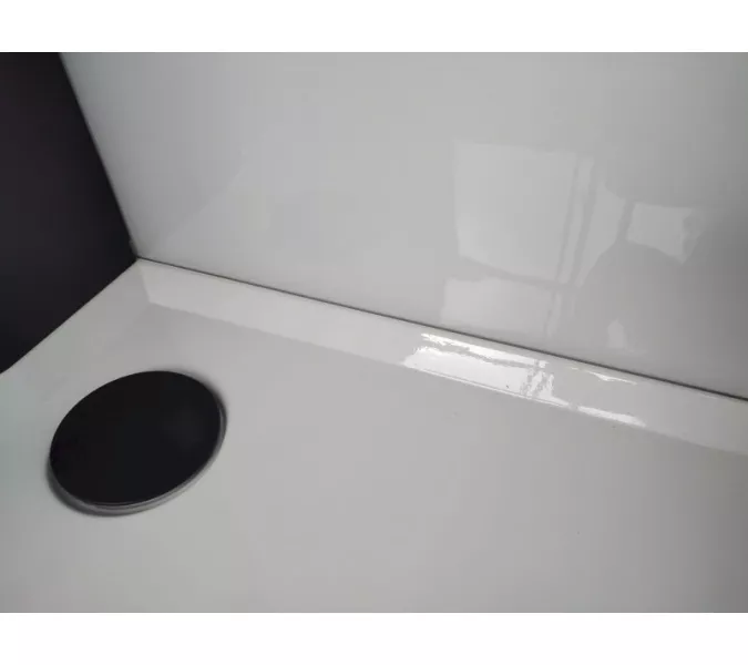 Душевая кабина ESBANO ESM-90CKR  90х90х215, Цвет стекла: прозрачное, Цвет профиля: Черный, Тип поддона: Низкий, Выбрать размер: 90х90, изображение 9