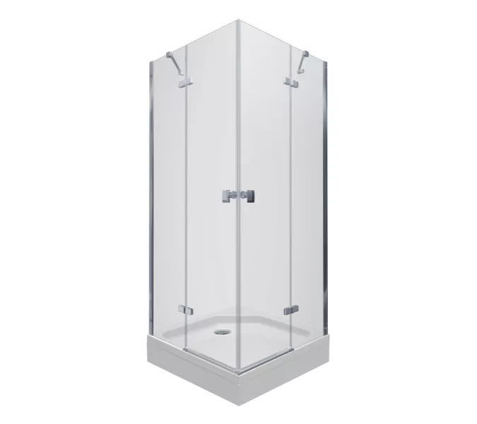Душевое ограждение  Triton "ДЕЛЬТА-ХРОМ" (низкий поддон) 90х90 квадрат, изображение 7