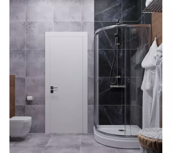 Душевое ограждение Triton "АЛЬФА-ХРОМ" (низкий поддон), Цвет профиля: Хром, Тип поддона: Низкий, Выбрать размер: 80х80, изображение 4