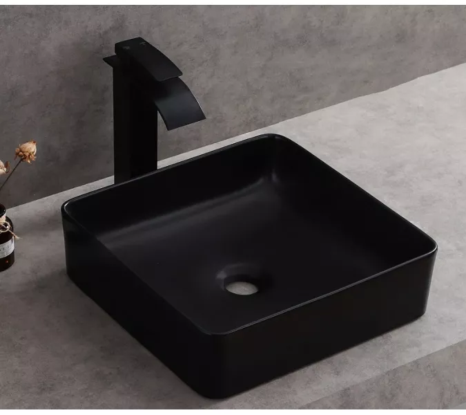 Раковина накладная прямоугольная CeramaLux  NC 1305MB