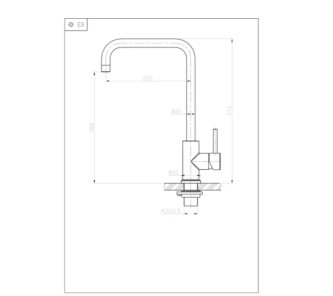 Смеситель для кухни BelBagno BB-LAM03A-IN, изображение 4
