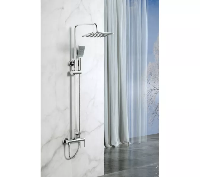 Душевая стойка BelBagno ACQUA ACQUA-DOCM-CRM, изображение 2