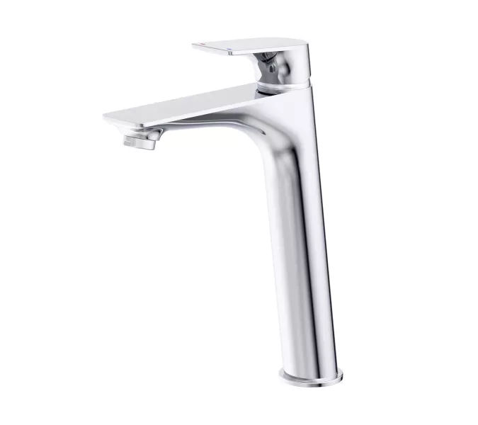 Смеситель для накладной раковины без донного клапана BelBagno MARINO-LMC-CRM-W0