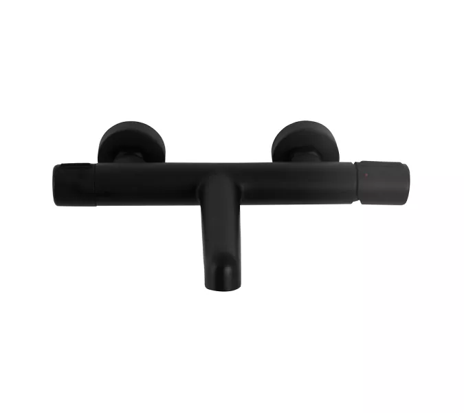 Смеситель для ванны и душа BelBagno UNO UNO-VASM-NERO, Выбрать цвет: Чёрный, изображение 3