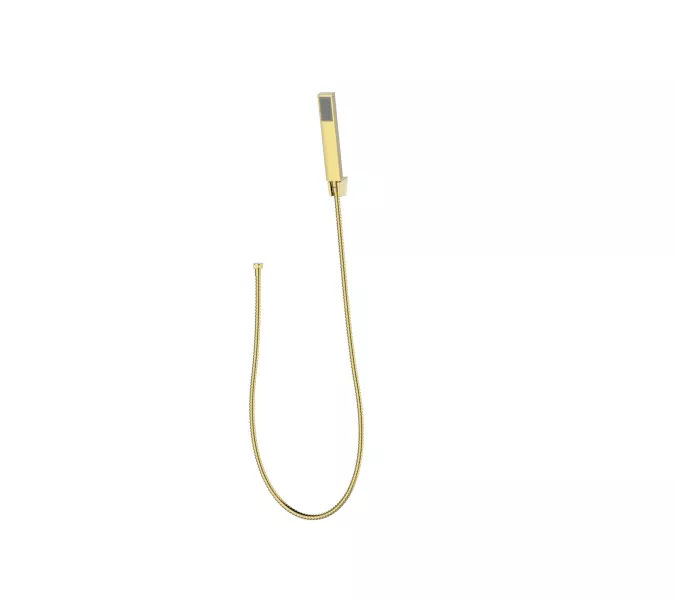 Ручной душ со шлангом и держателем BelBagno LUCE LUC-DFS-ORO