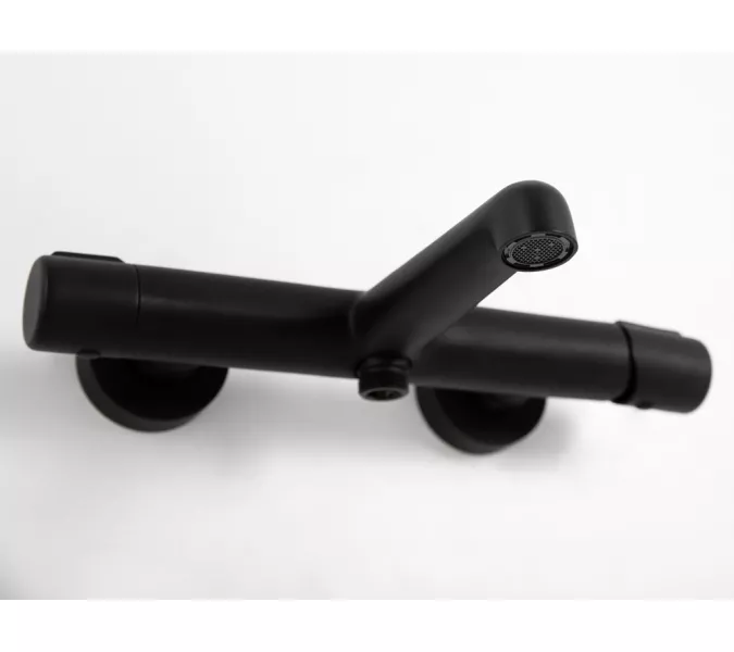 Смеситель для ванны и душа BelBagno UNO UNO-VASM-NERO, Выбрать цвет: Чёрный, изображение 5