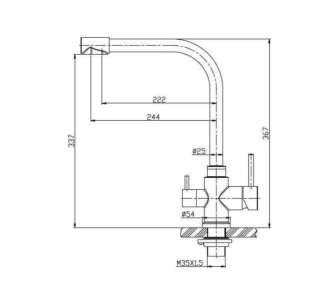 Смеситель для кухни BelBagno BB-LAM15-IN, изображение 6