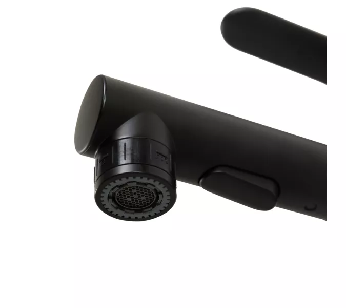 Смеситель для раковины с выдвижным изливом BelBagno BB-LVMD-NERO-W0, изображение 8