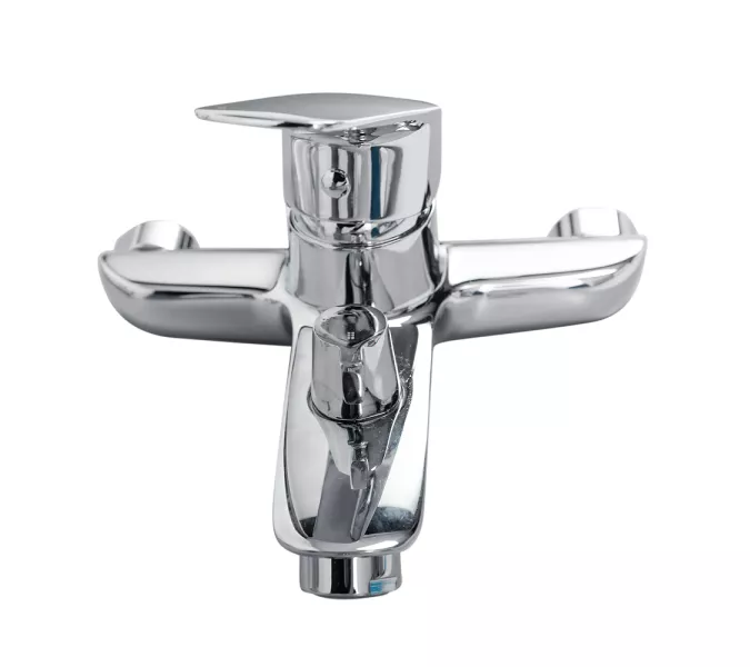 Смеситель для ванны и душа BelBagno DUE-VASM-CRM, изображение 3