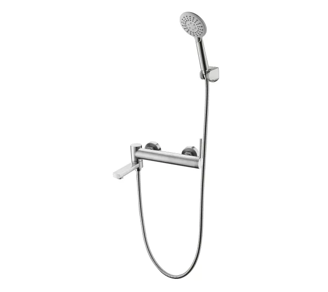 Смеситель для ванны и душа c ручным душем BelBagno ETNA ETN-SET-VDH-IN