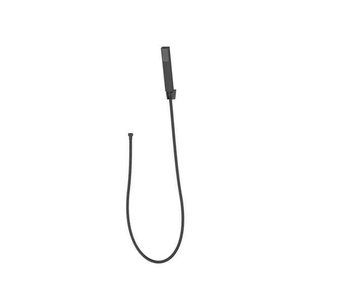 Ручной душ со шлангом и держателем BelBagno LUCE LUC-DFS-NERO