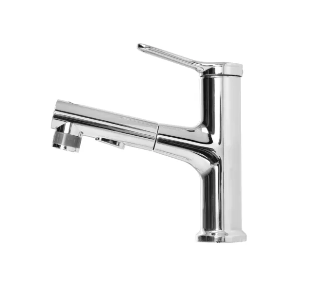 Смеситель для раковины с выдвижным изливом BelBagno BB-LVMD-CRM-W0, изображение 3