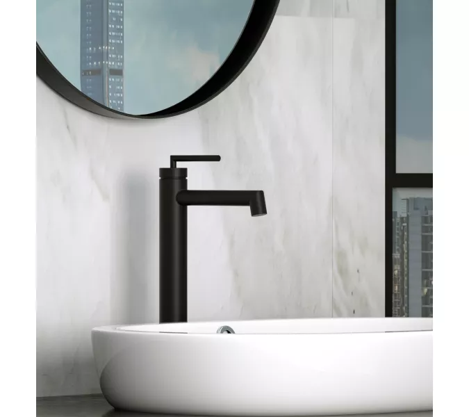 Смеситель для накладных BelBagno ACQUA ACQUA-LMC-NERO, Выбрать цвет: Чёрный, изображение 2