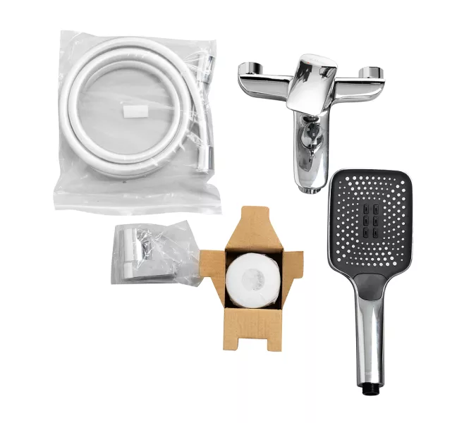 Смеситель для ванны и душа BelBagno DUE-VASM-CRM, изображение 5