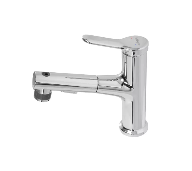 Смеситель для раковины с выдвижным изливом BelBagno BB-LVMD-CRM-W0, изображение 2