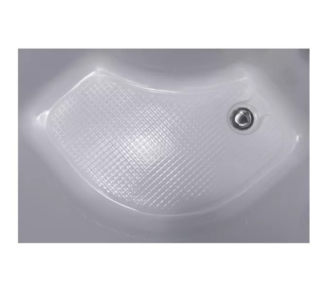 Душевой уголок ESBANO  ESR-8010/8020, Цвет стекла: матовое, Цвет профиля: Хром, Тип поддона: Высокий, Выбрать размер: 80х80, изображение 12