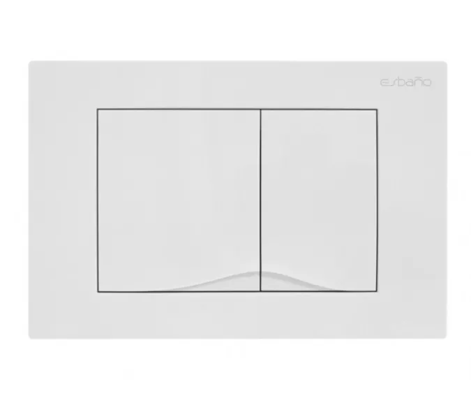 Кнопка смыва  ESBANO  VRT-29GW, Выбрать цвет: Белый глянцевый