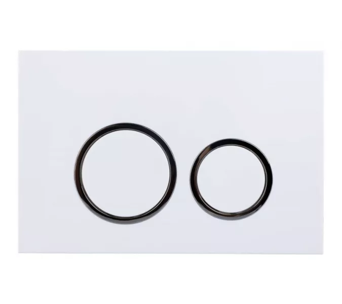 Кнопка смыва  ESBANO KRG-11GW, Выбрать цвет: Белый глянец