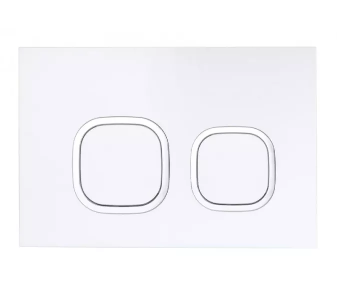 Кнопка смыва  ESBANO LPS-10GW, Выбрать цвет: Белый глянцевый