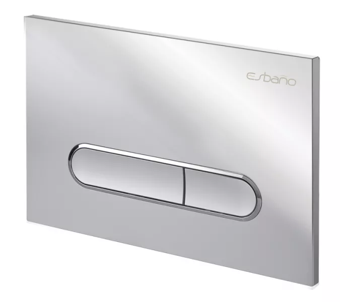 Кнопка смыва  ESBANO OVL-17SC, Выбрать цвет: Хром глянцевый, изображение 2