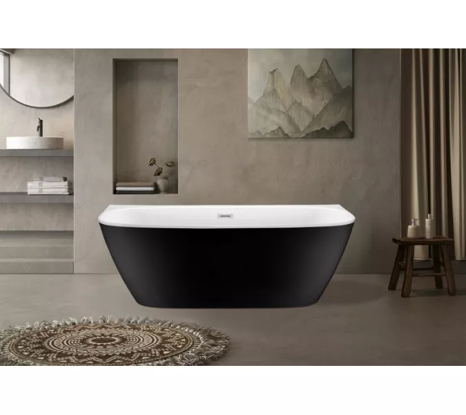 Ванна  ESBANO San Marino (black) 170x80