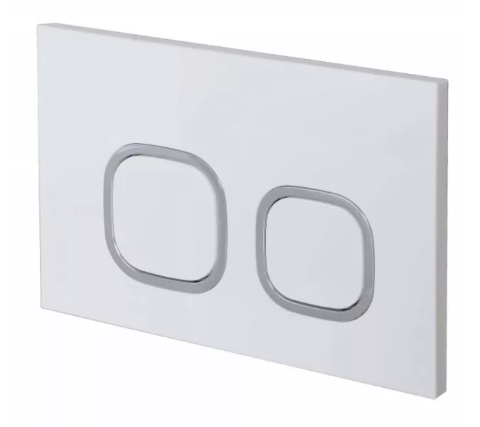 Кнопка смыва  ESBANO LPS-10GW, Выбрать цвет: Белый глянцевый, изображение 2