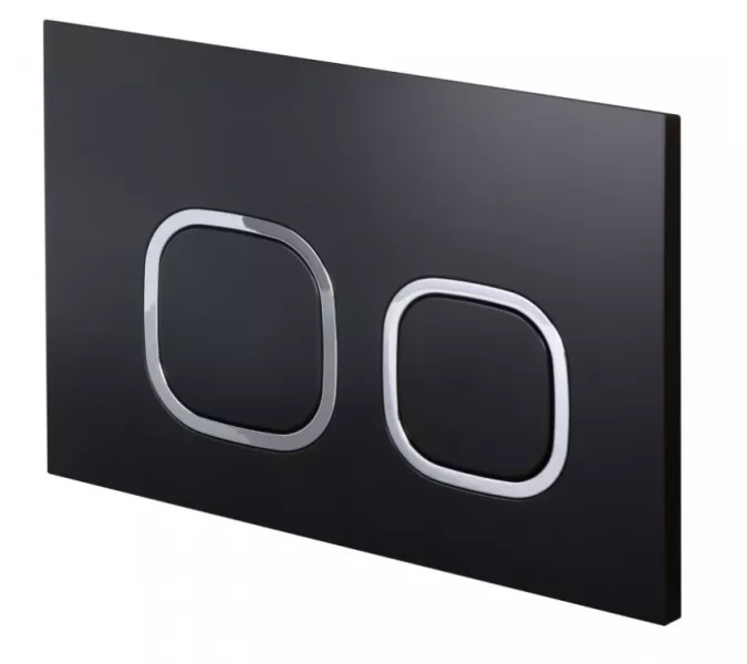 Кнопка смыва  ESBANO LPS-10MB, Выбрать цвет: Черный матовый, изображение 2