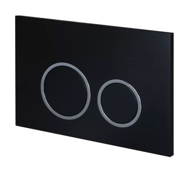 Кнопка смыва  ESBANO KRG-11MB, Выбрать цвет: Черный матовый, изображение 2