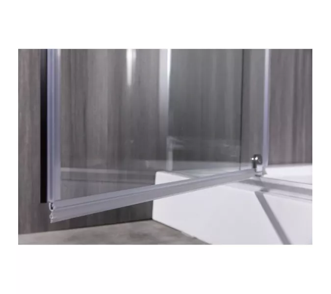 Душевой уголок ESBANO  ESR-8160/8170, Цвет профиля: Хром, Тип поддона: Низкий, Выбрать размер: 90х90, изображение 3