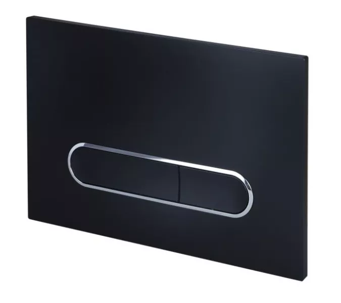 Кнопка смыва  ESBANO OVL-17MB, Выбрать цвет: Черный матовый, изображение 2