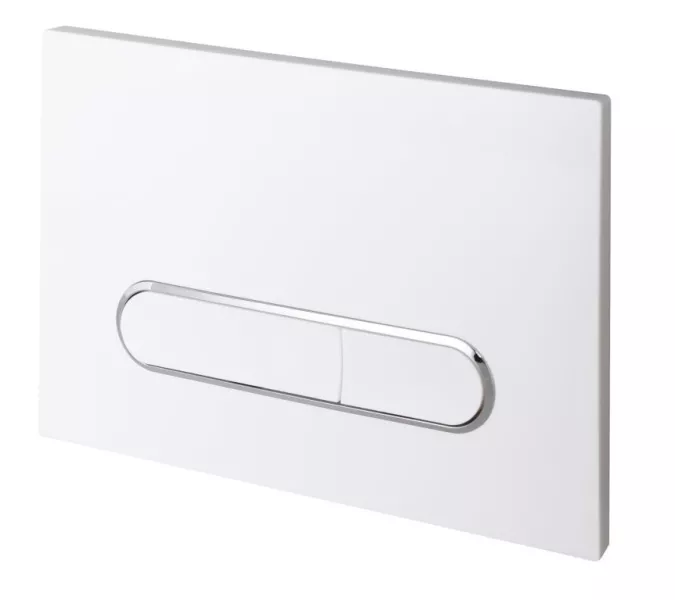 Кнопка смыва  ESBANO OVL-17GW, Выбрать цвет: Белый глянцевый, изображение 2