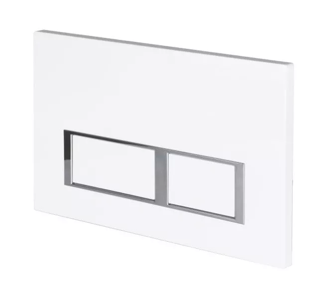 Кнопка смыва  ESBANO PRK-12GW, Выбрать цвет: Белый глянцевый, изображение 2