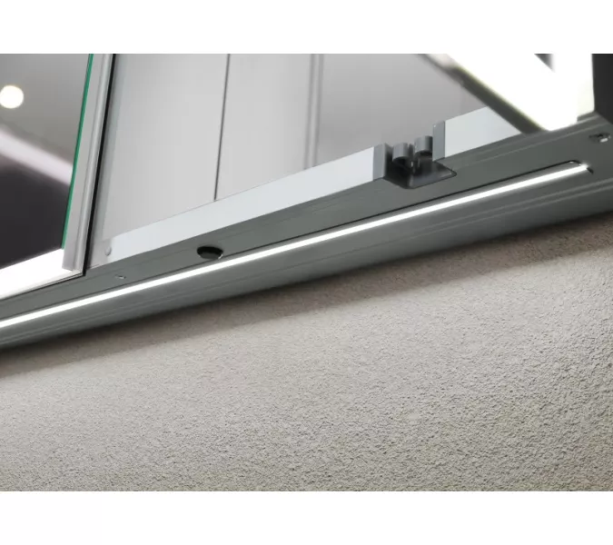 Зеркальные шкафы с подсветкой ESBANO ES-3810D/3809D/3808D/3812D/3828D, Выбрать размер: 100х70, изображение 3