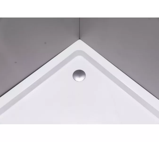 Душевой уголок ESBANO  ESR-7160/7170B, Цвет профиля: Черный, Тип поддона: Низкий, Выбрать размер: 90х90, изображение 8