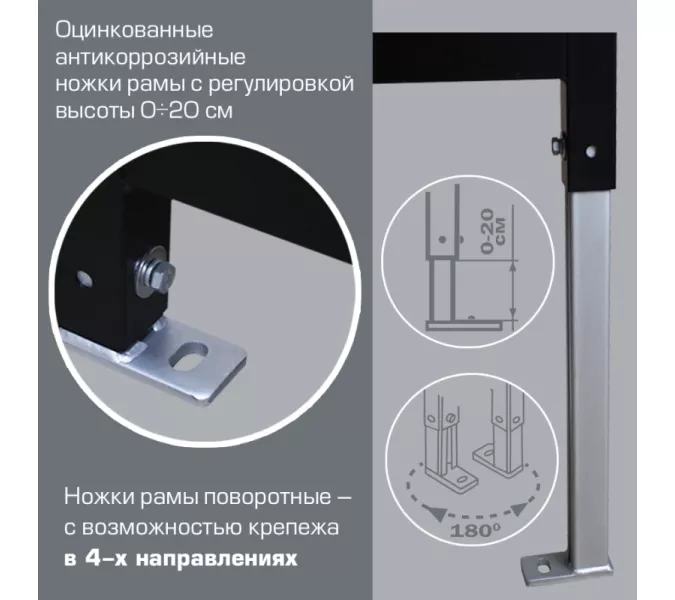 Инсталляция для подвесных унитазов  ESBANO  "FRAM" без кнопки, изображение 3