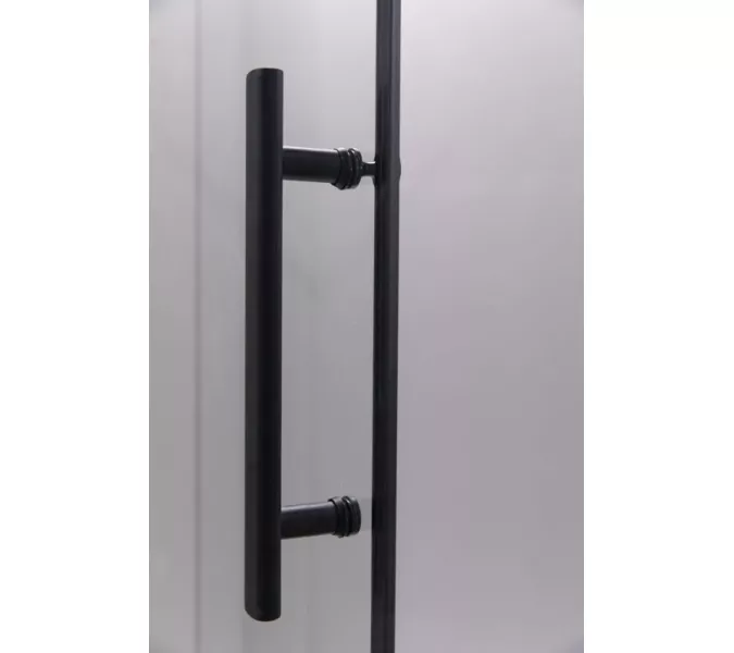 Душевой уголок ESBANO  ESR-7160/7170B, Цвет профиля: Черный, Тип поддона: Низкий, Выбрать размер: 90х90, изображение 4