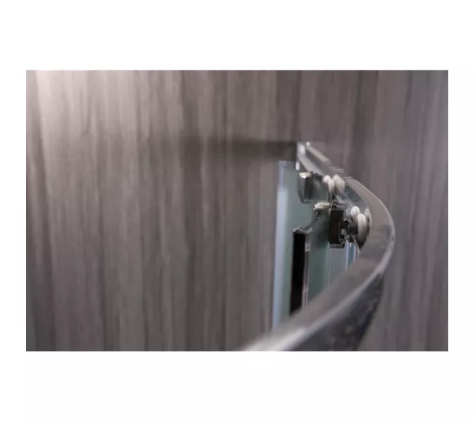 Душевой уголок ESBANO  ESR-8027A  L/R, Цвет стекла: матовое, Цвет профиля: Хром, Тип поддона: Низкий, Выбрать размер: 120х80, Ориентация: правая, изображение 7