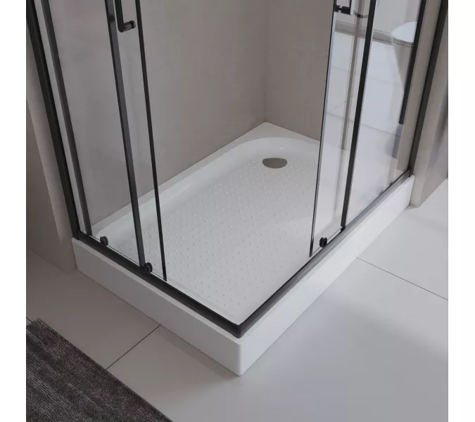 Акриловый поддон BelBagno TRAY-BB-AH-100-80/120-80-15-W-L, Высота поддона: 15, Тип поддона: Средний, Выбрать размер: 100х80, Ориентация: левый, изображение 6