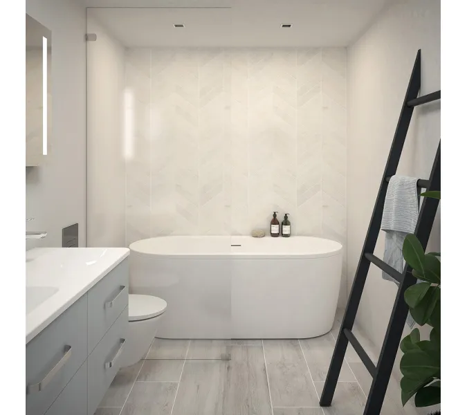 Ванна акриловая CEZARES SLIM CENTRAL-180-80-60-W37-SET  180х80, Выбрать цвет: Белый, изображение 3