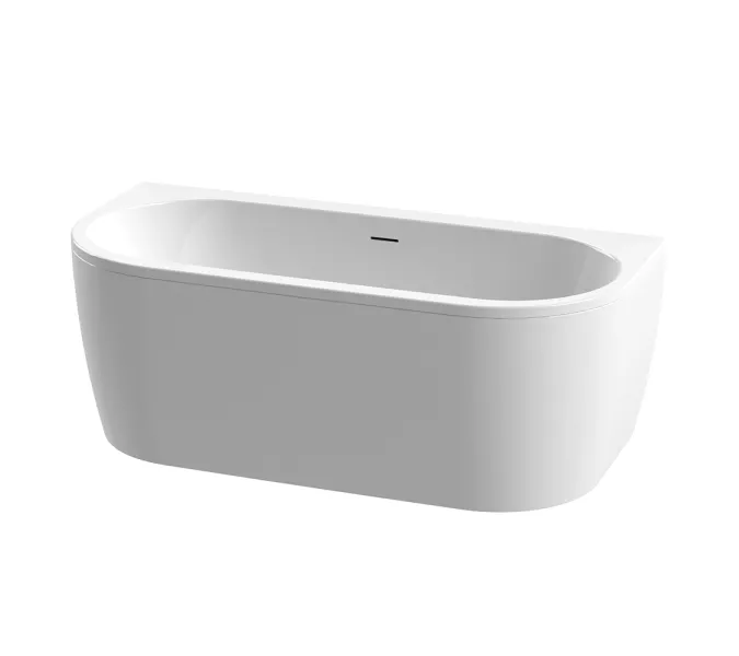 Ванна акриловая  CEZARES SLIM WALL-180-80-60-W37-SET, Выбрать цвет: Белый, изображение 2